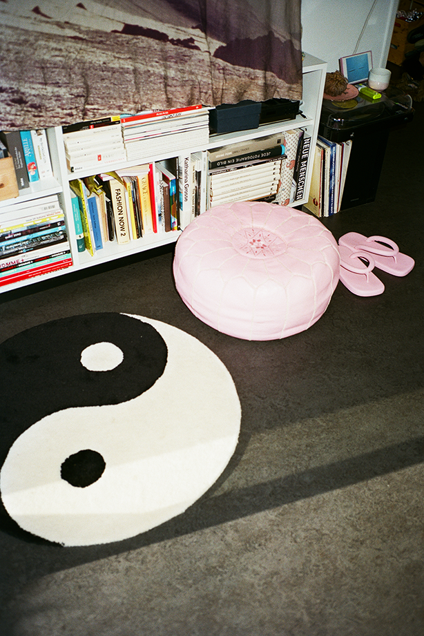 Tuft Teppich Yin Yang