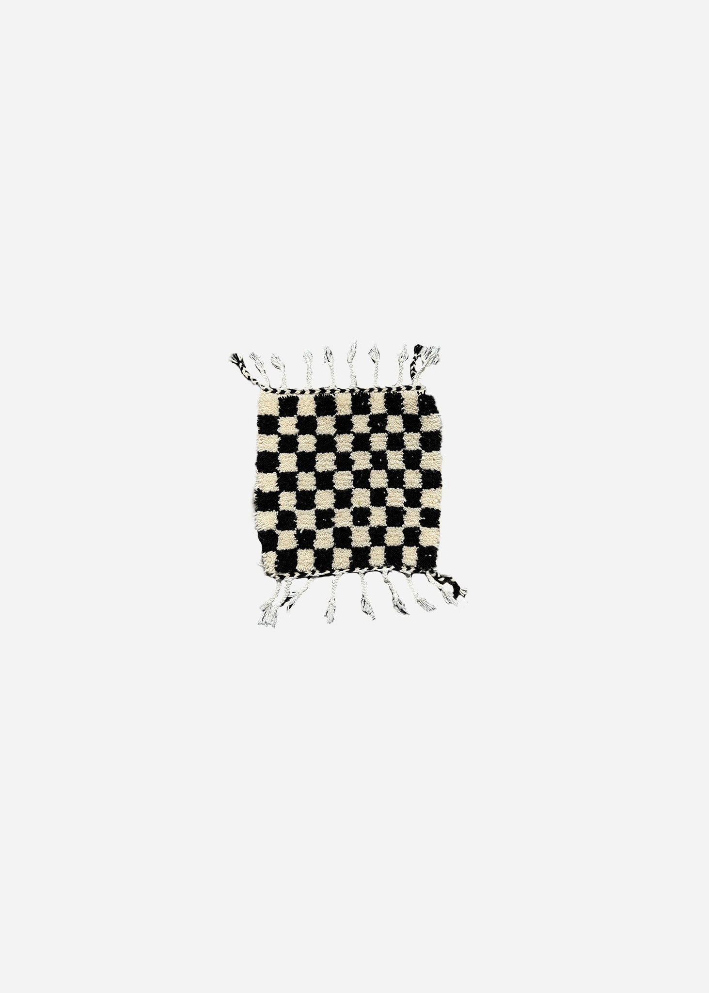 Sale Rug Checkboard Black