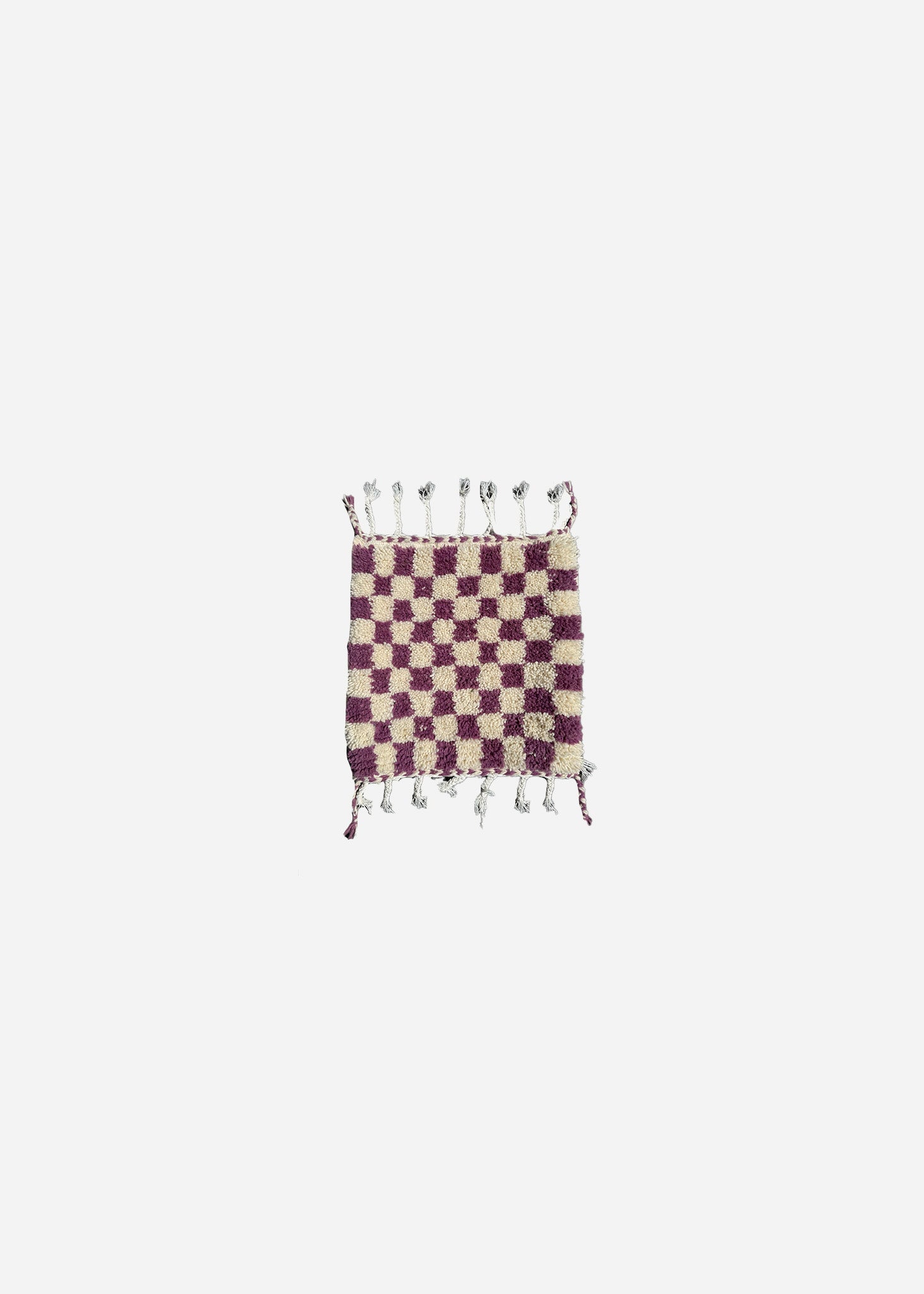 Sale Rug Checkboard Lila