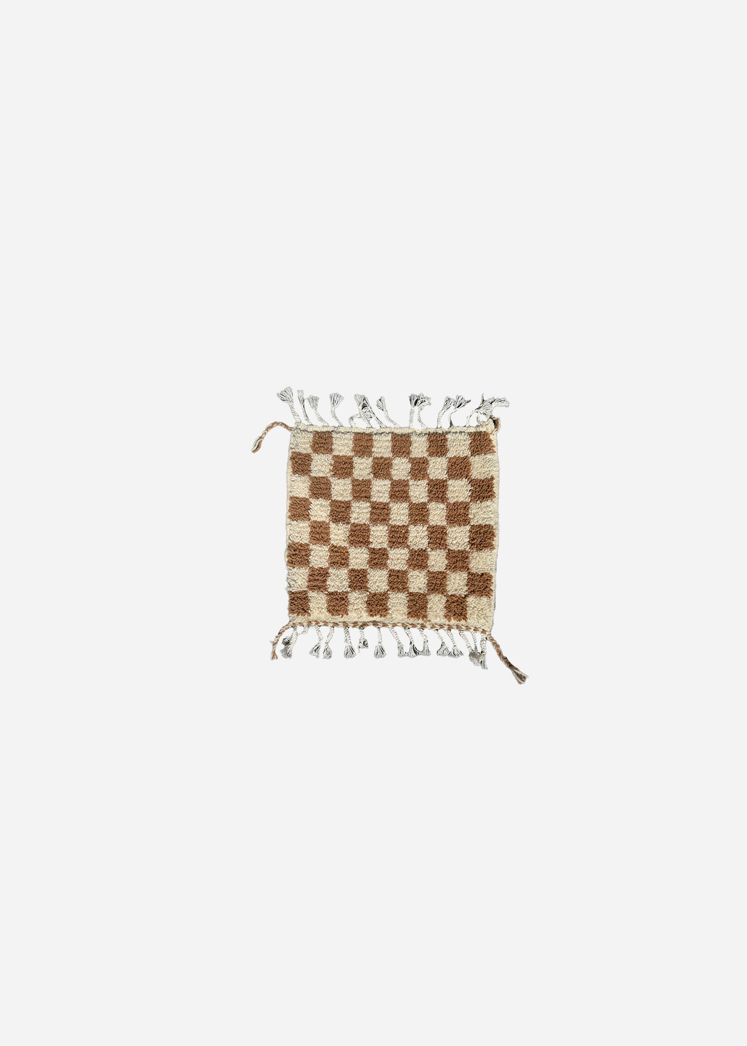 Sale Rug Checkboard Beige