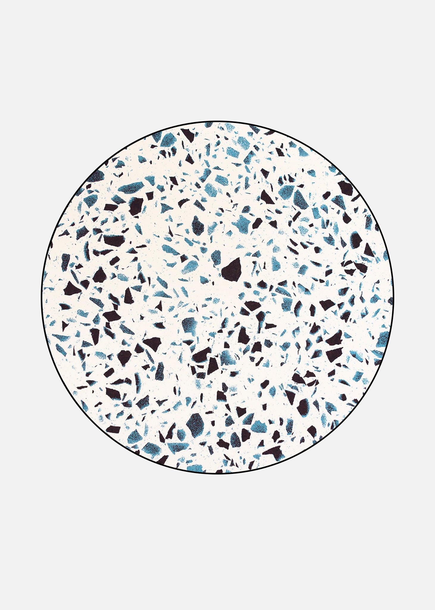 Rug Terrazzo Blue