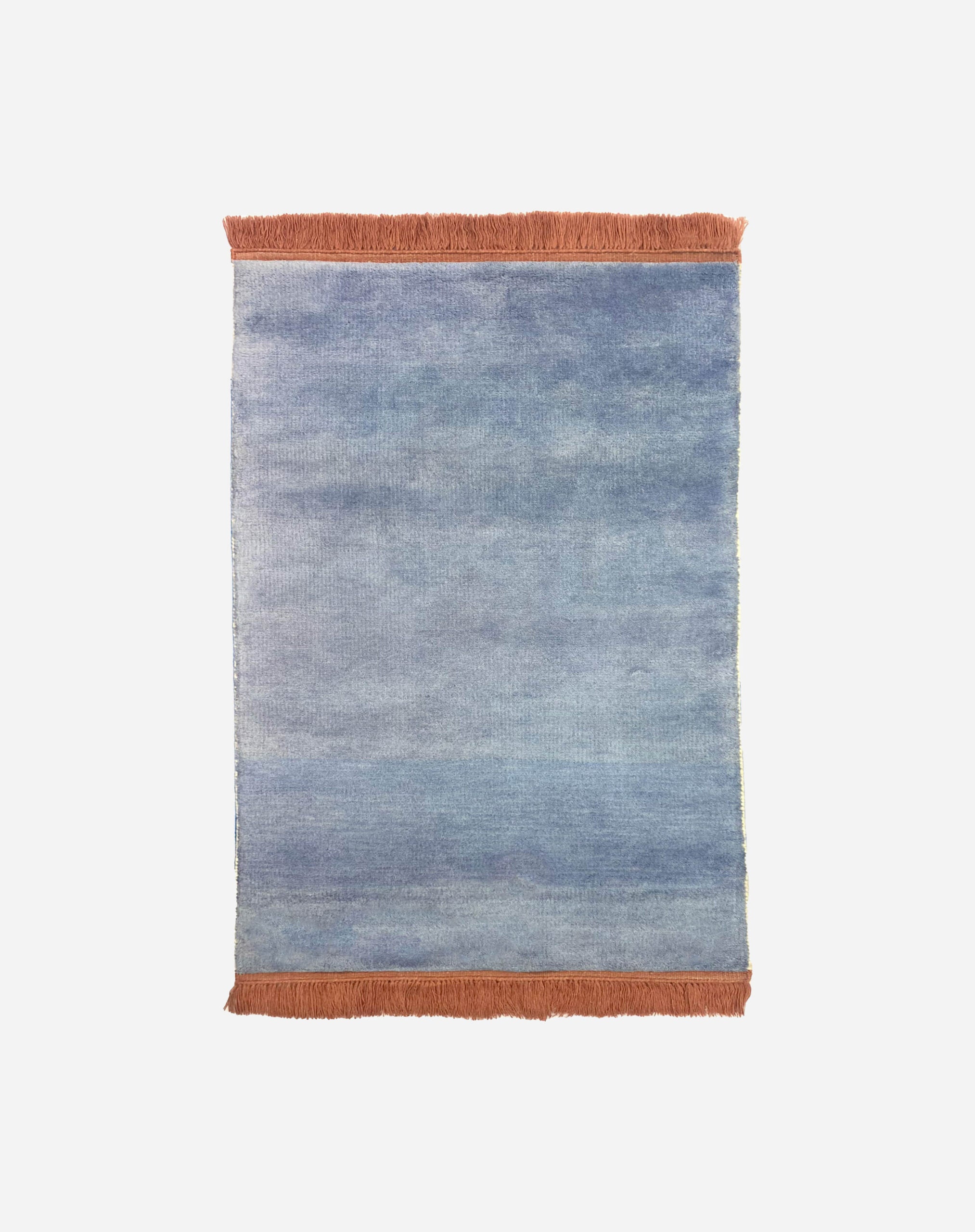 Rug Uni Blue