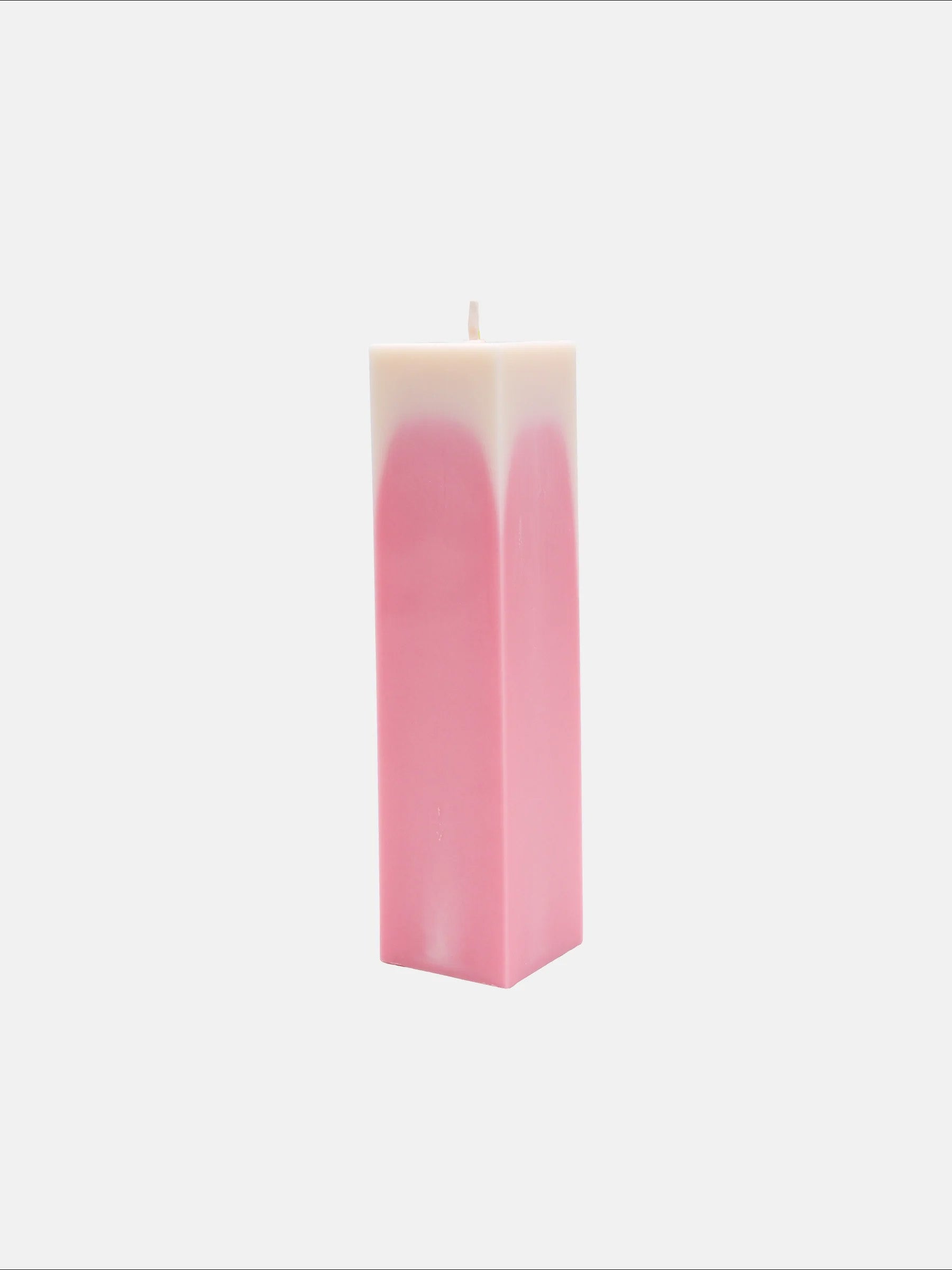 Candle Manu Pink/White