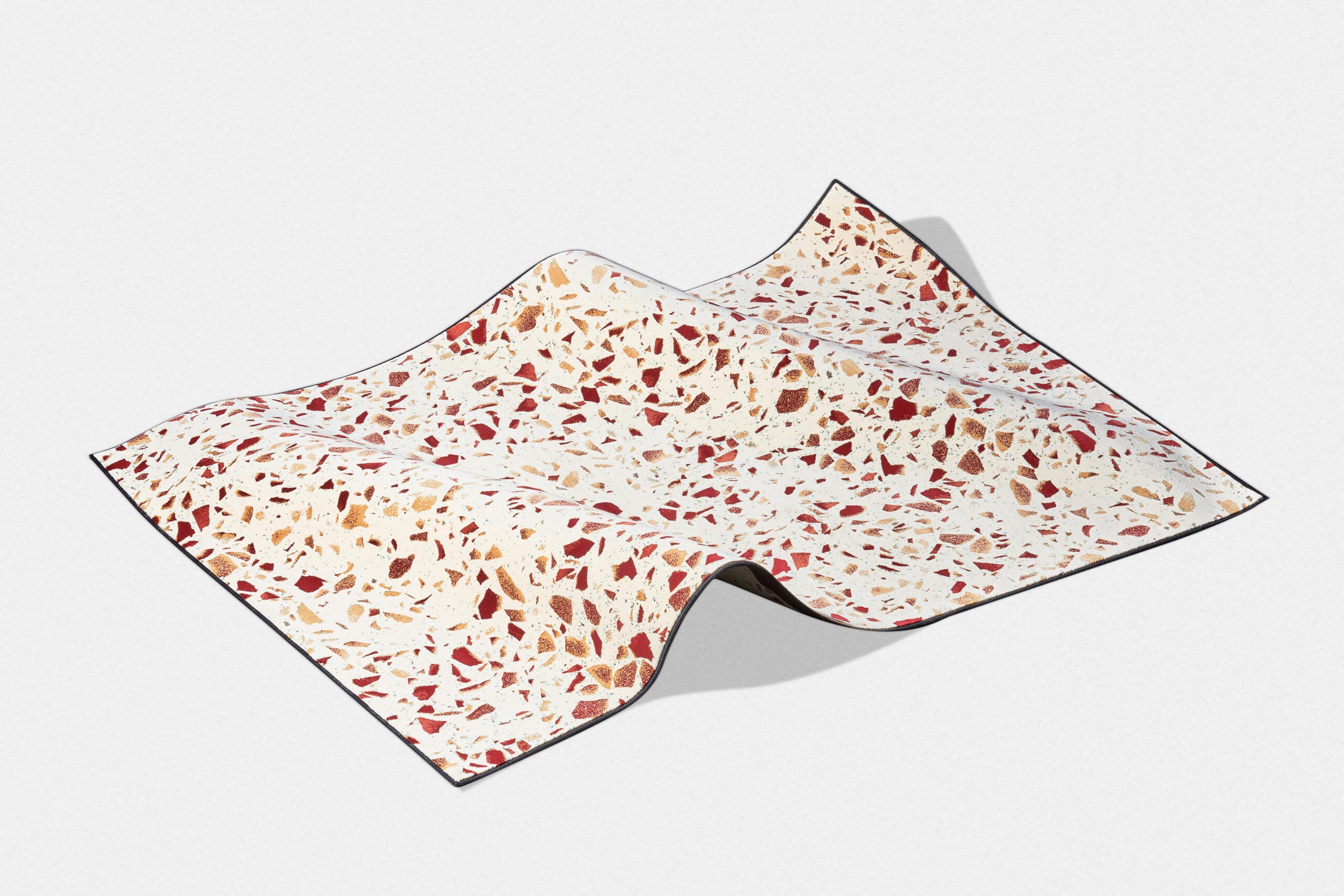Rug Terrazzo Red