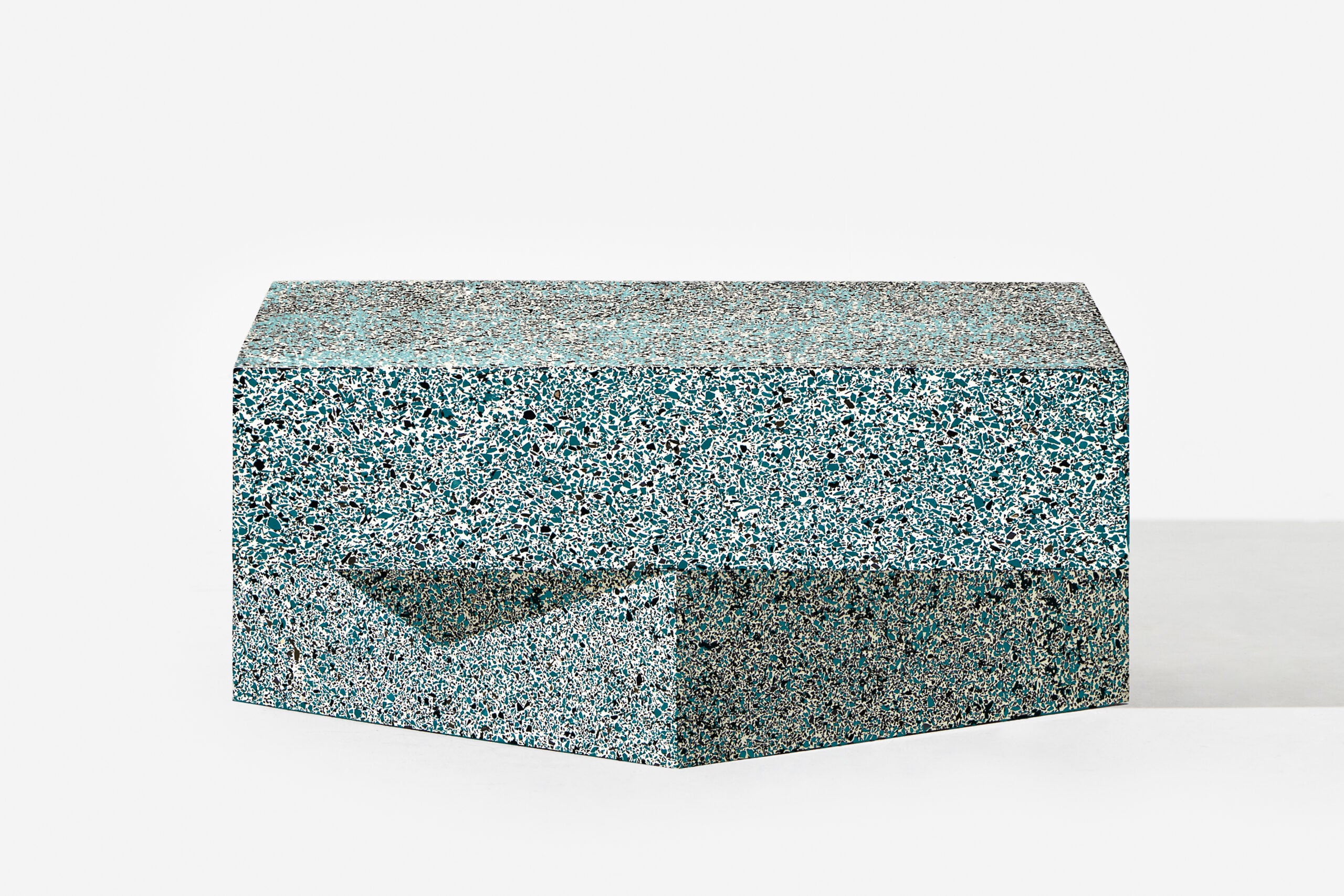 schoenstaub Table Terrazzo Blue Low