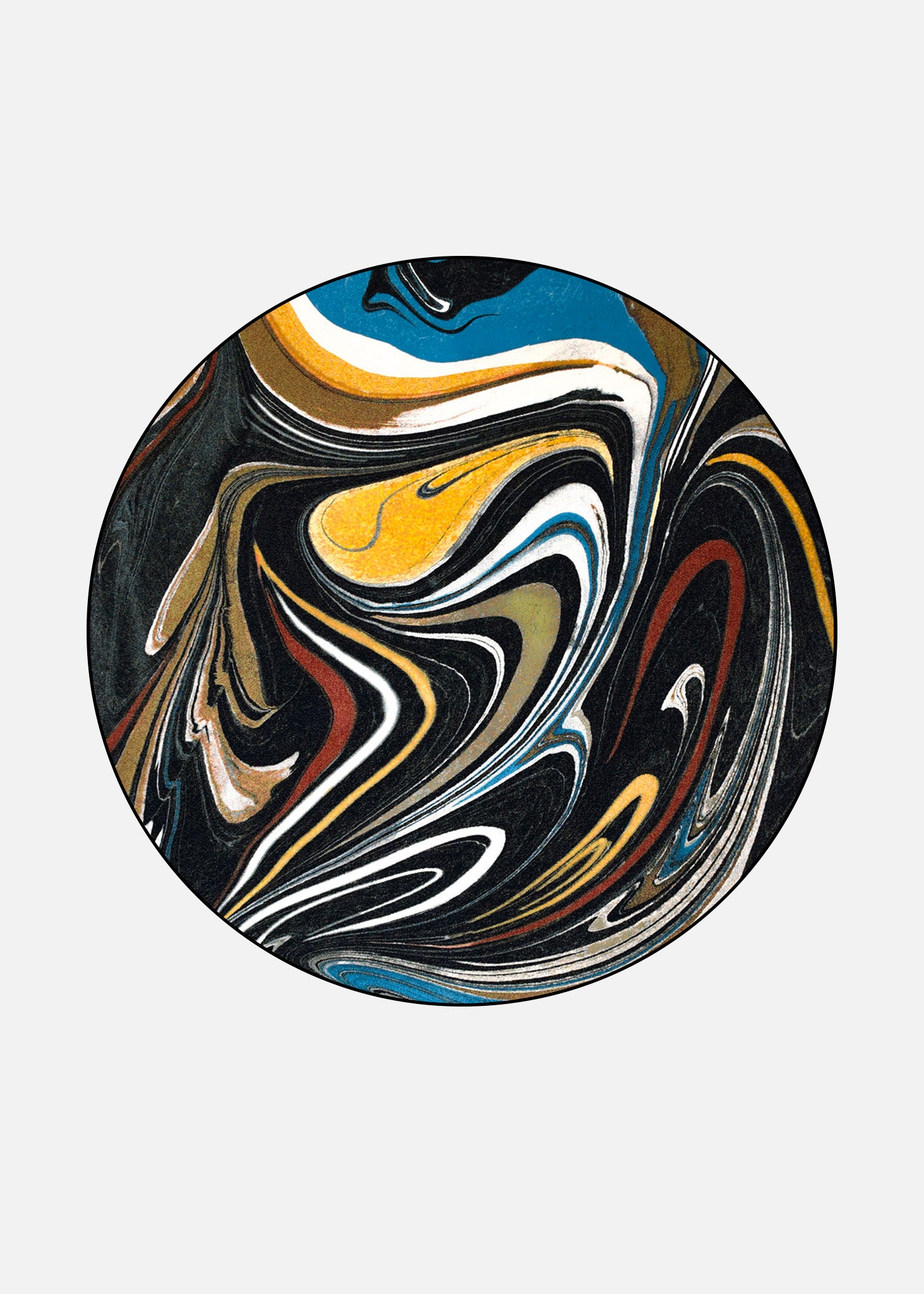 Rug Marble Negroni