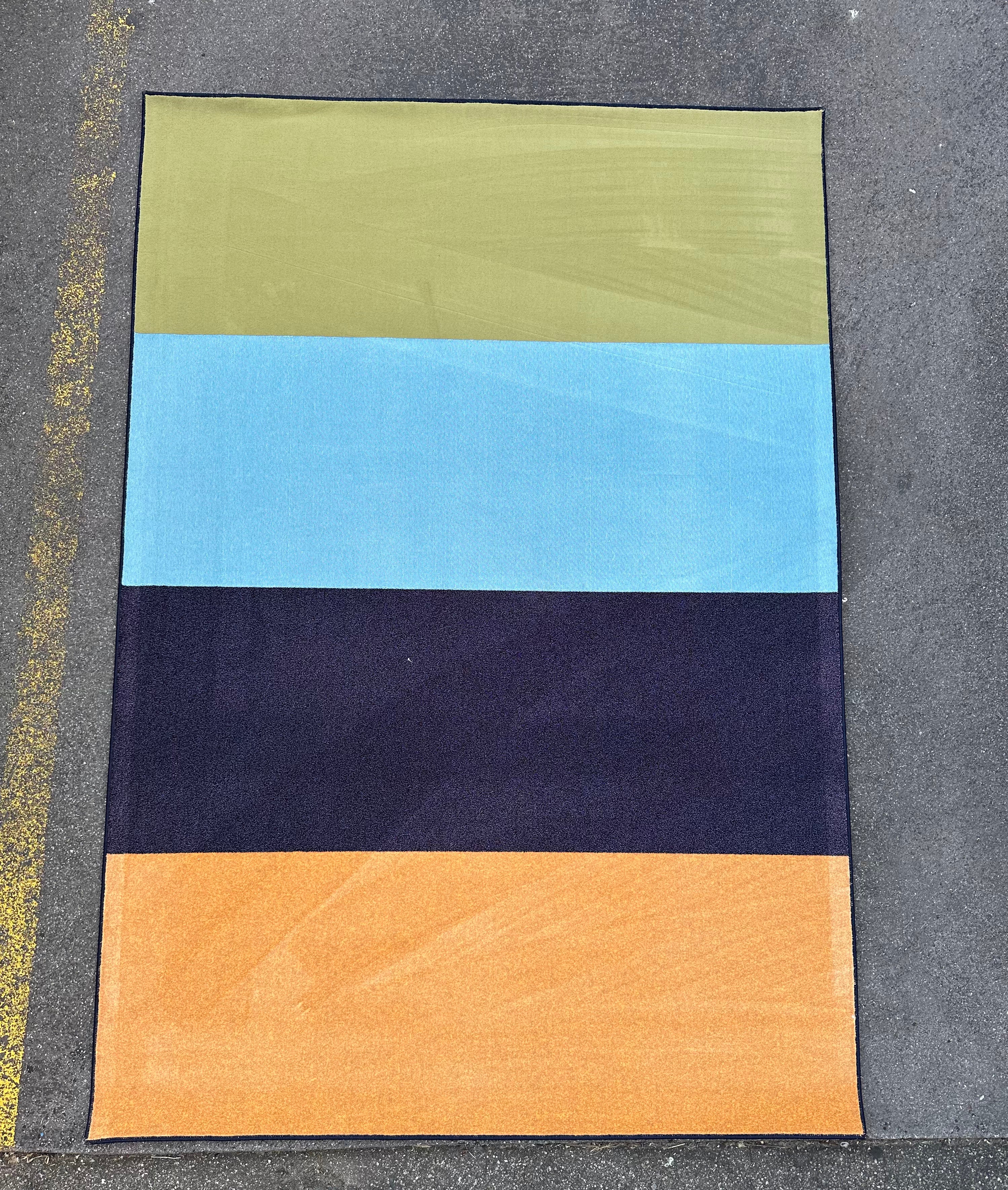 Sale Rug Color Block