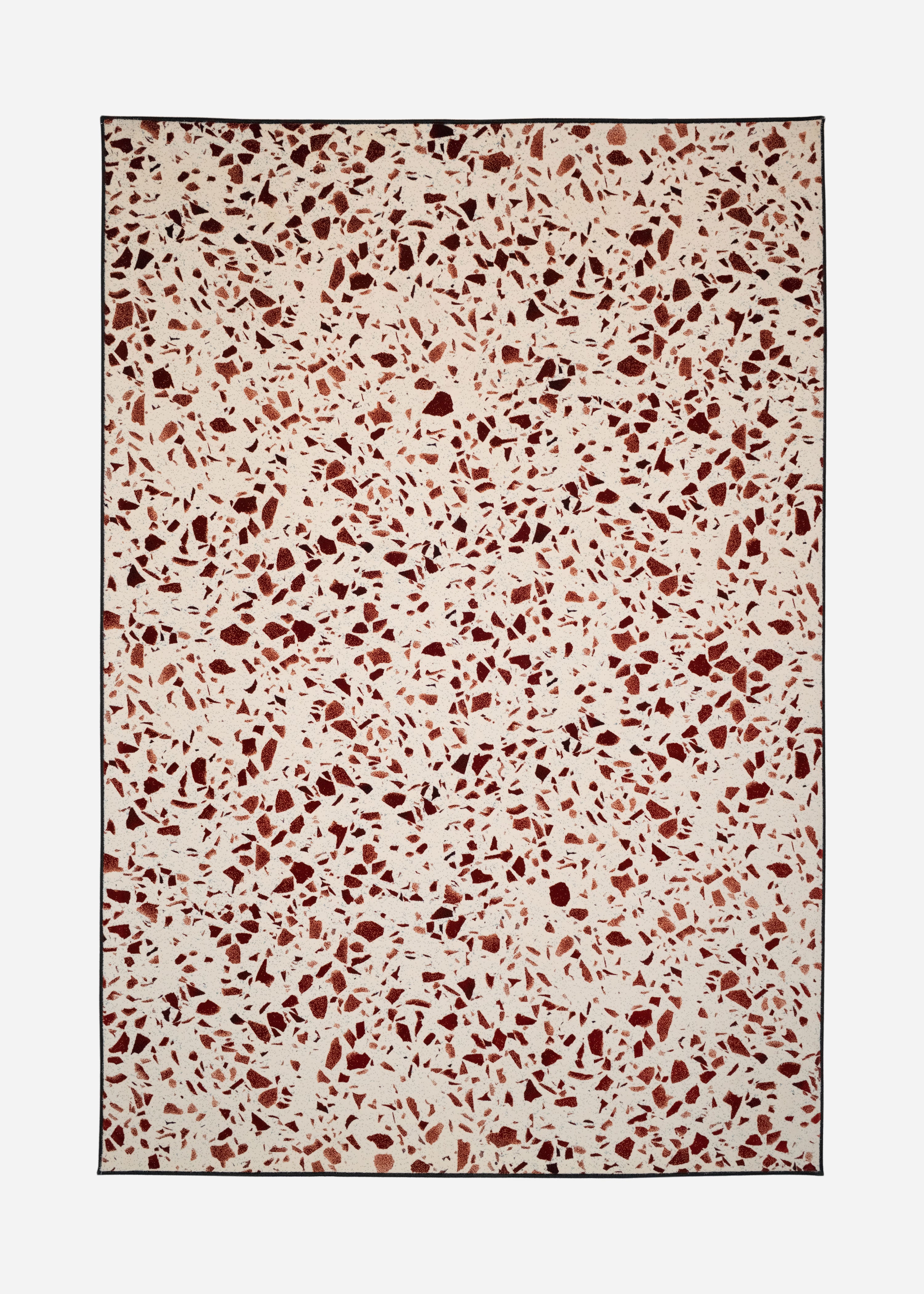 Rug Terrazzo Red