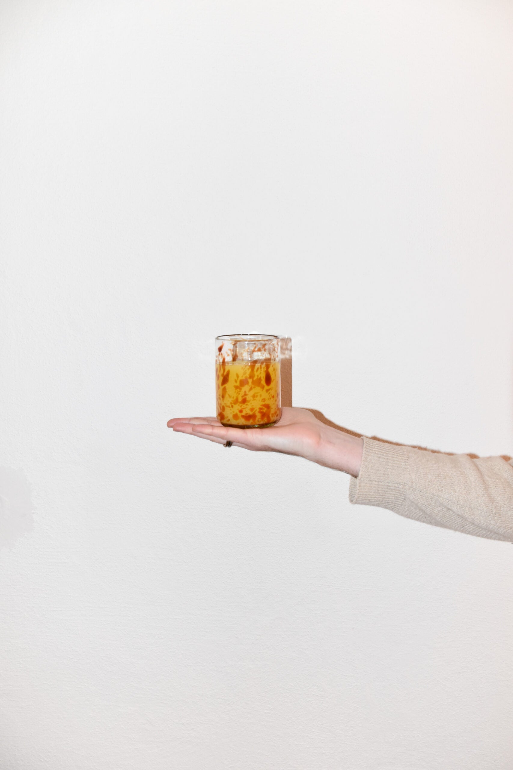 Chocolate Drinking Glass