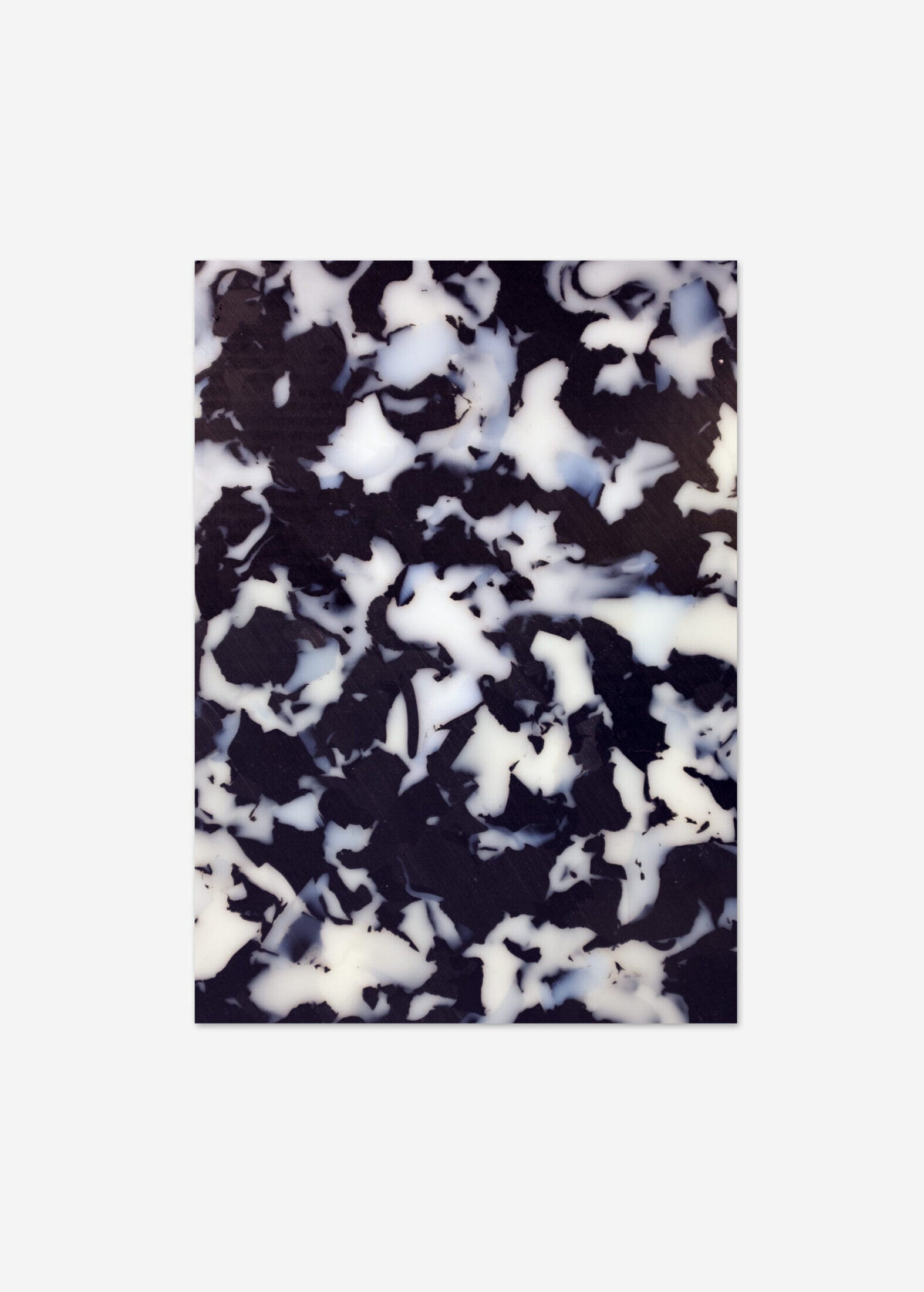 Cutting Board Black and White Large