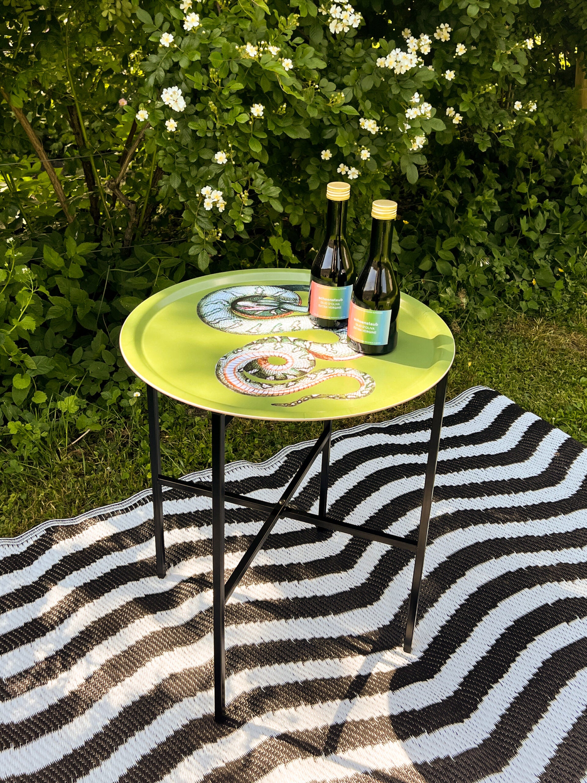 Tray Stand Black