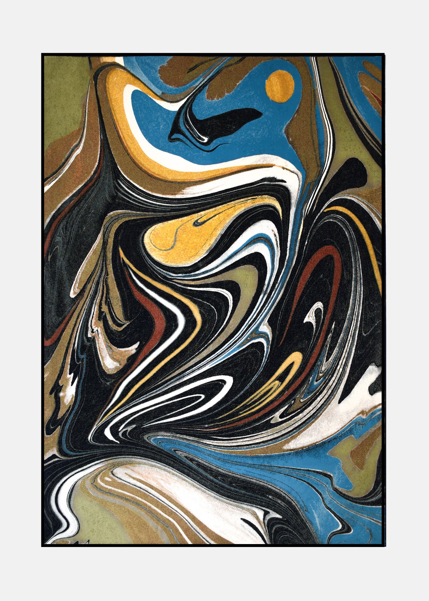 Rug Marble Negroni