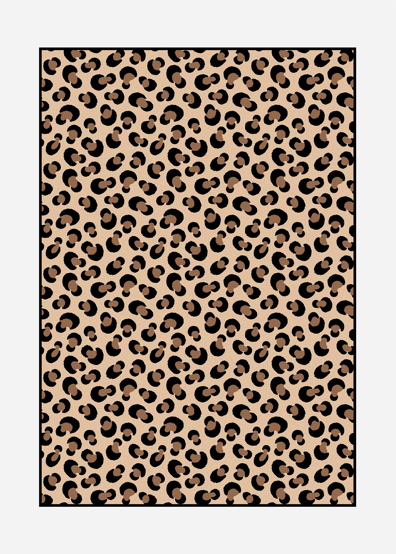 Rug Animalia Brown Maxi Spots