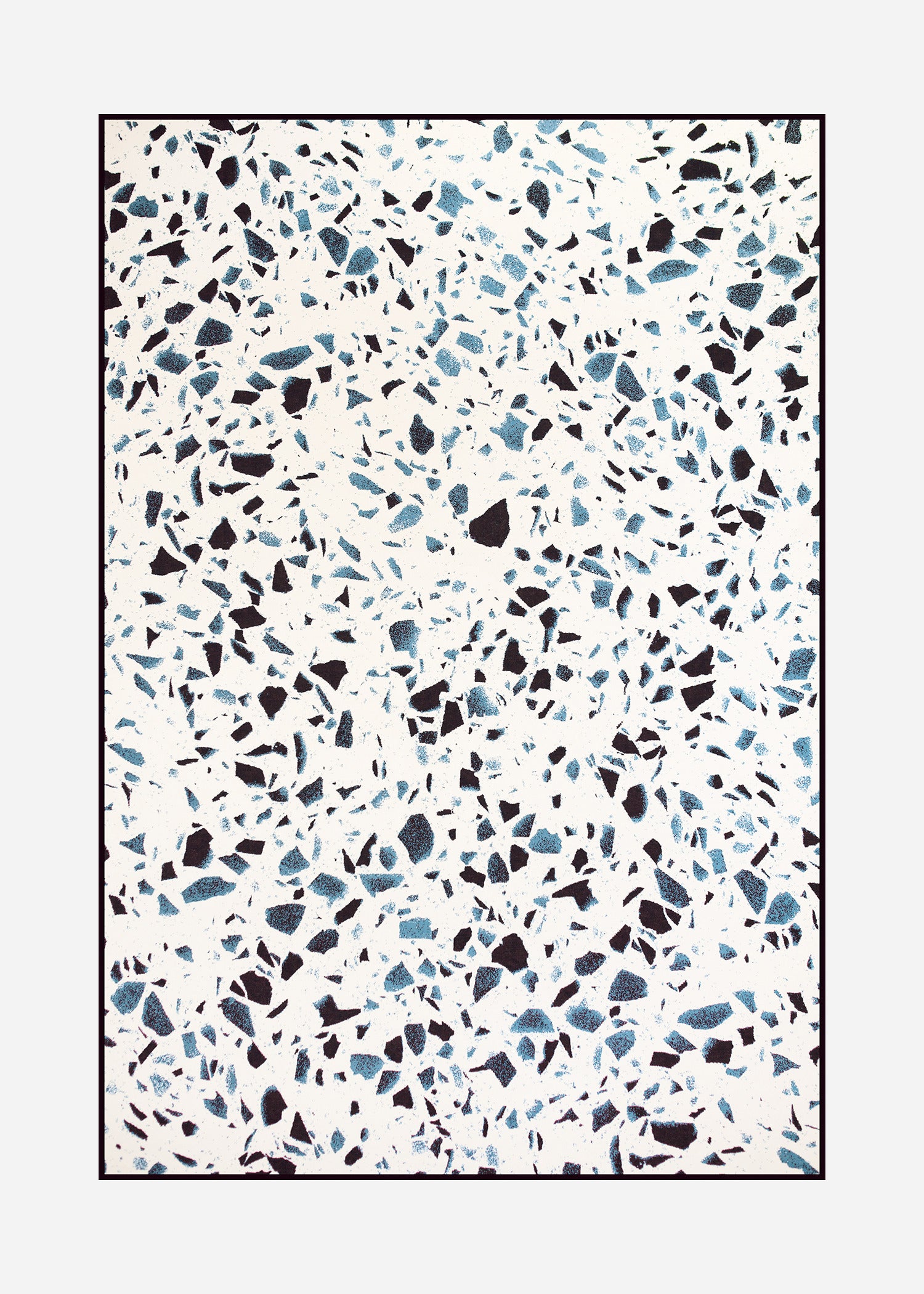 Rug Terrazzo Blue