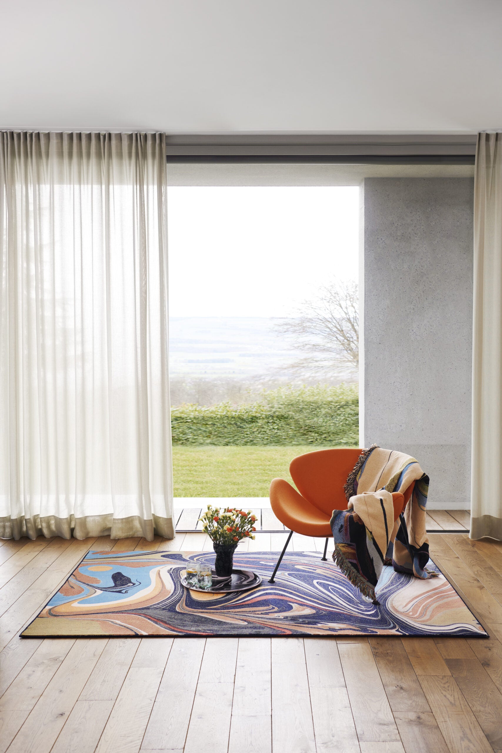 Rug Marble Negroni