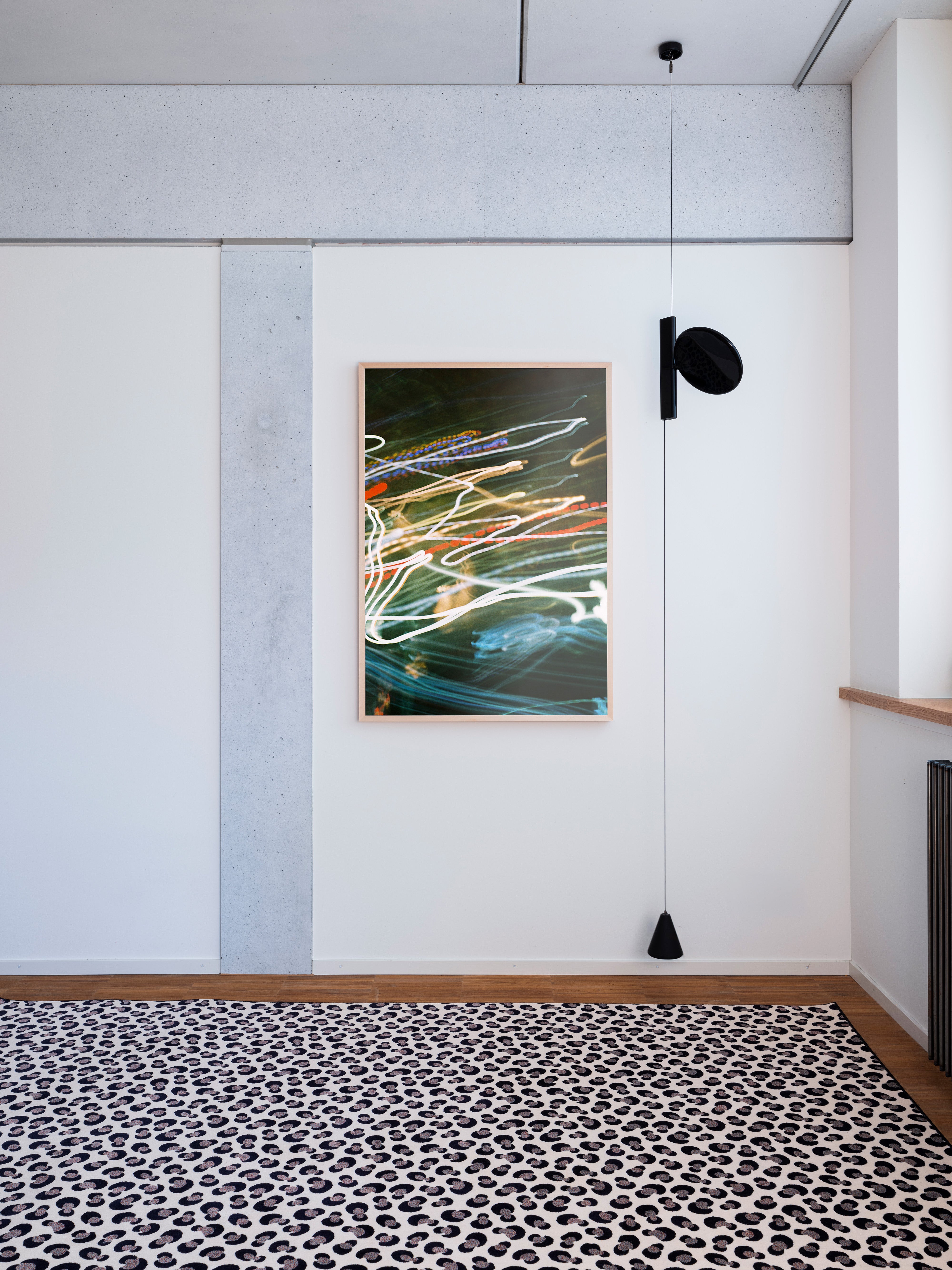 Rug Animalia Black and White Mini Spots